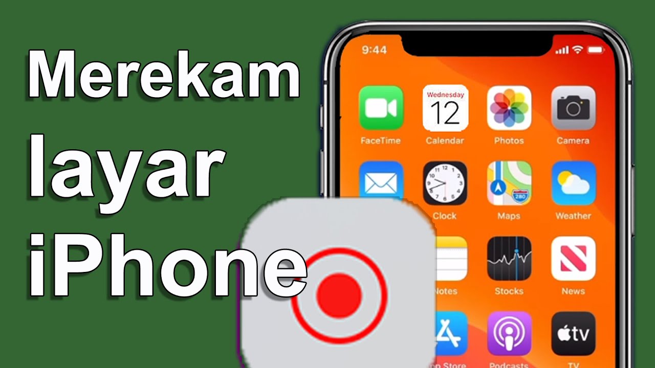Cara Mengatasi Iphone tidak bisa Rekam Layar