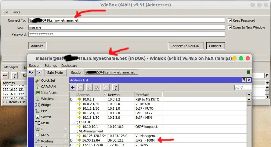 cara setting cloud Mikrotik