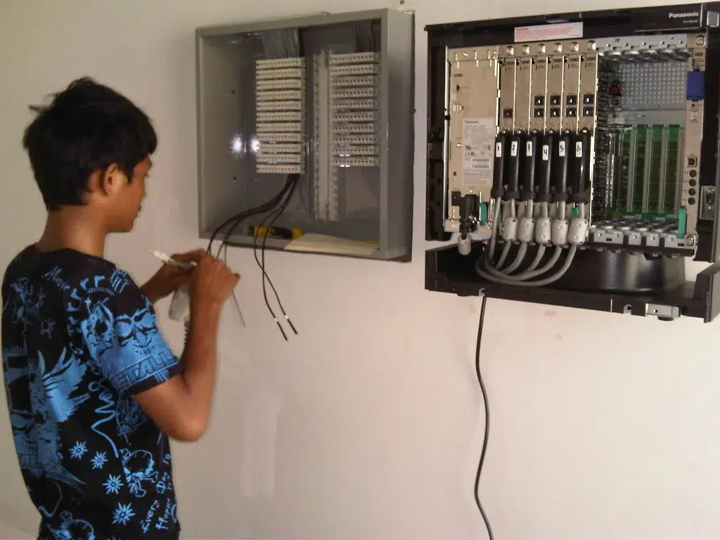 instalasi kabel PABX