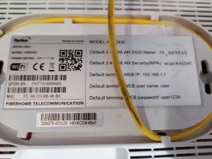 default password FiberHome