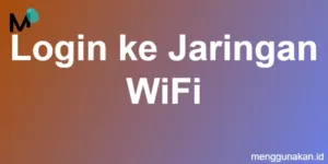 Login ke Jaringan WiFi