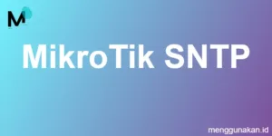 MikroTik SNTP