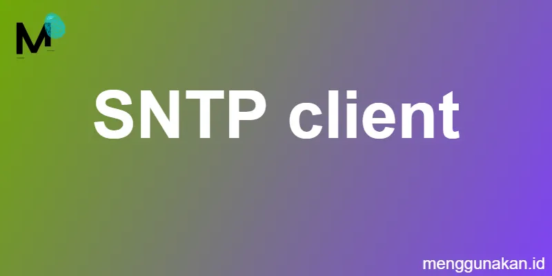 SNTP client