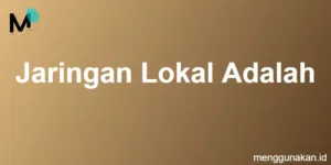 Jaringan Lokal Adalah