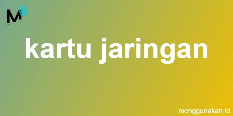 kartu jaringan