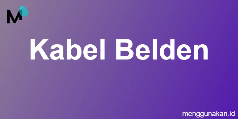 Kabel Belden