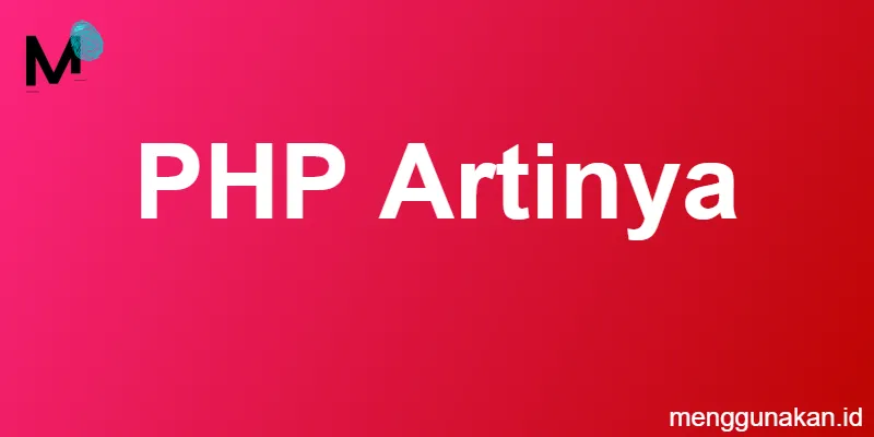 PHP artinya