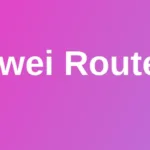 Huawei Router IP