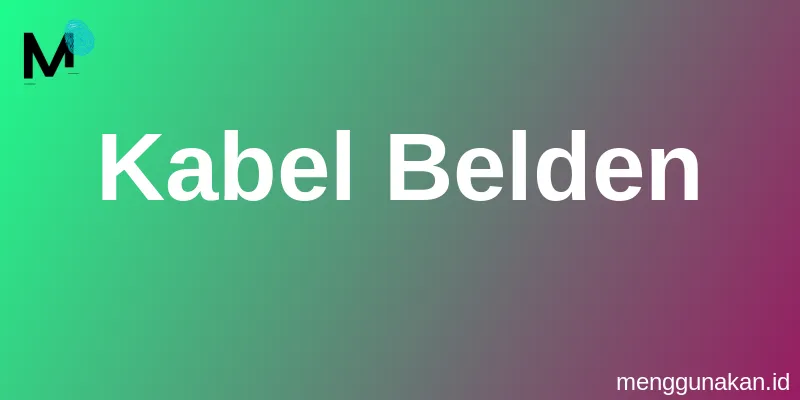 Kabel Belden