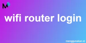 wifi router login