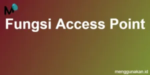 Fungsi Access Point