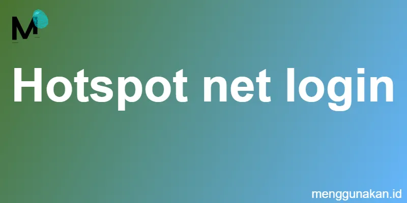 Hotspot net login