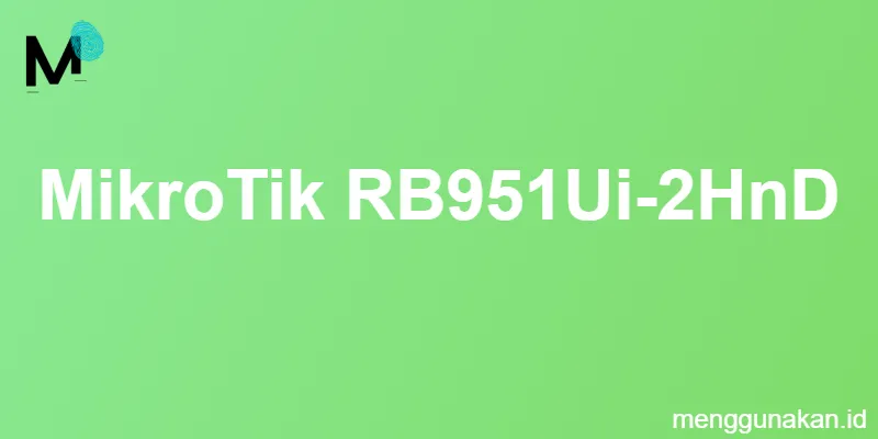 MikroTik RB951Ui-2HnD