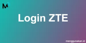 login ZTE